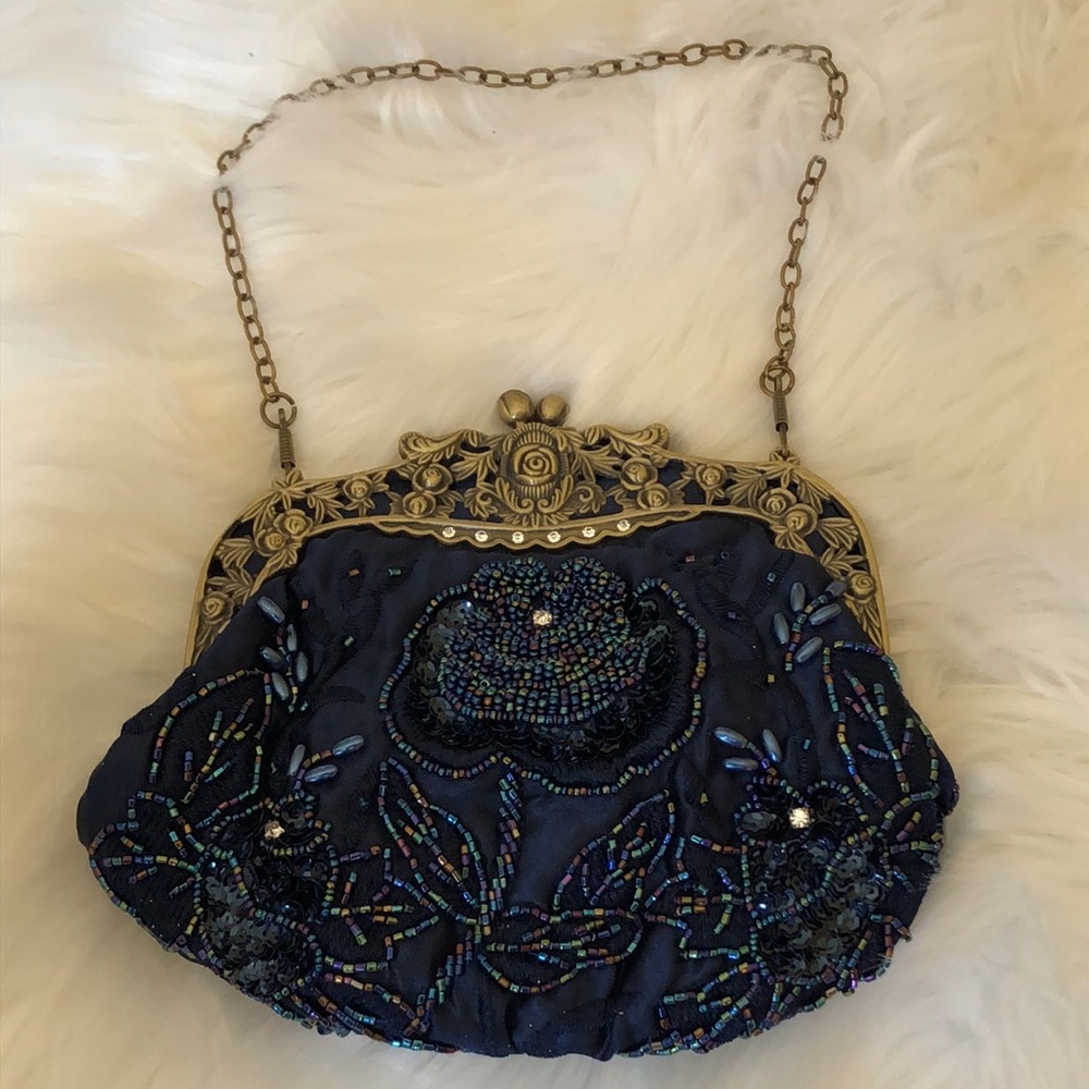 Small Beaded Vintage Clutch NWT